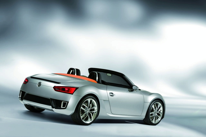 Illustration for article titled VW Bluesport Roadster: The Mid-Engined Diesel Sportscar